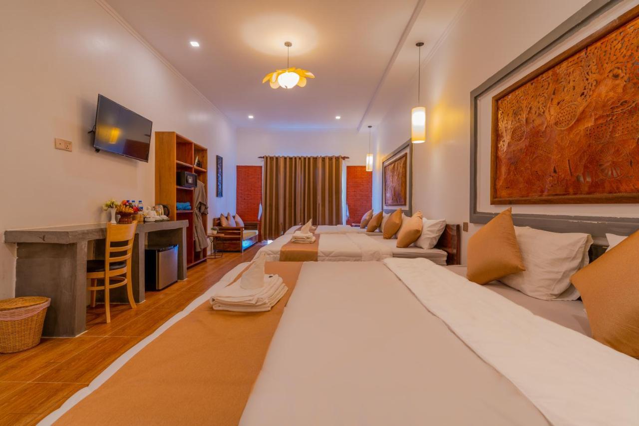 Готель Angkor Rithy Boutique Сіємреап Екстер'єр фото