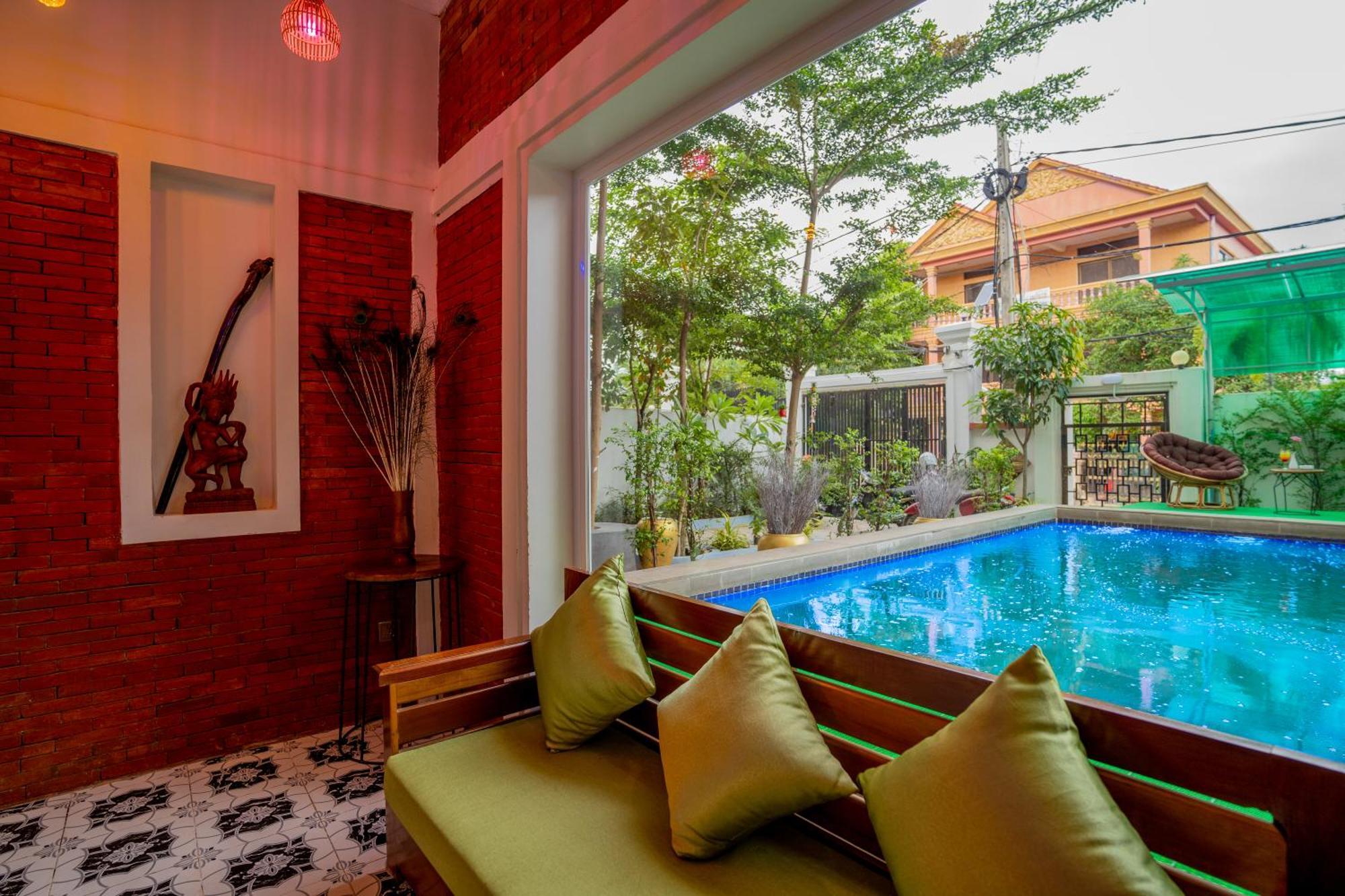 Готель Angkor Rithy Boutique Сіємреап Екстер'єр фото