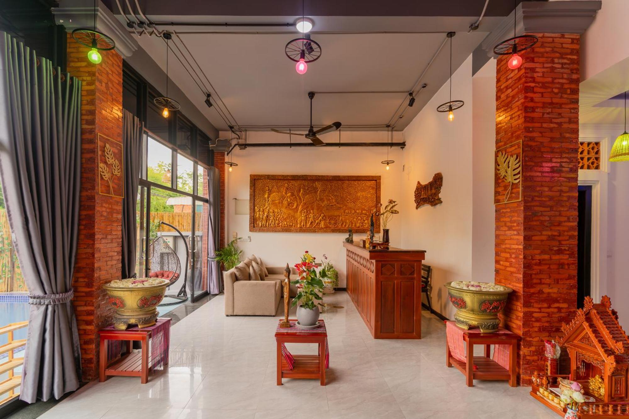Готель Angkor Rithy Boutique Сіємреап Екстер'єр фото
