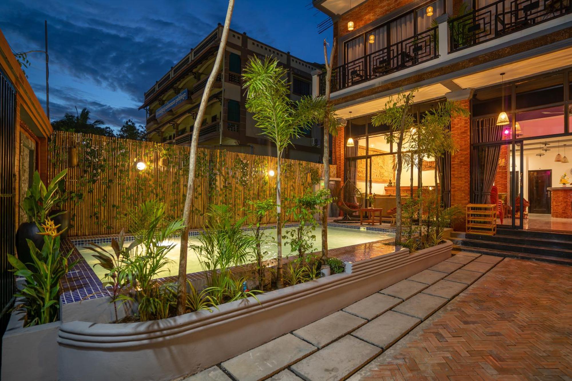 Готель Angkor Rithy Boutique Сіємреап Екстер'єр фото
